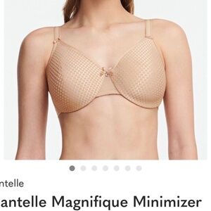 Chantelle Magnifique Minimizer Bra - Bundle of One Nude and One Black